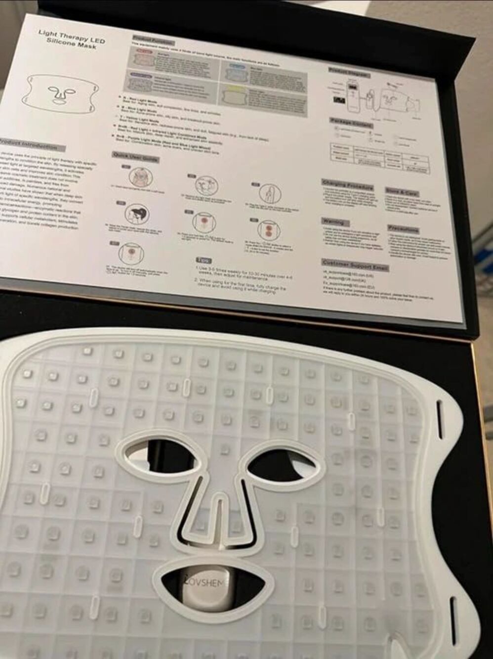 Lovsheme LED Face Mask New